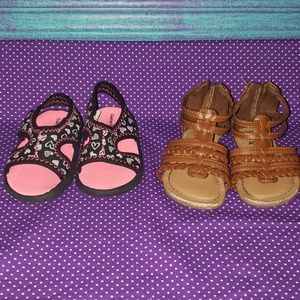 Toddler size 4 sandals